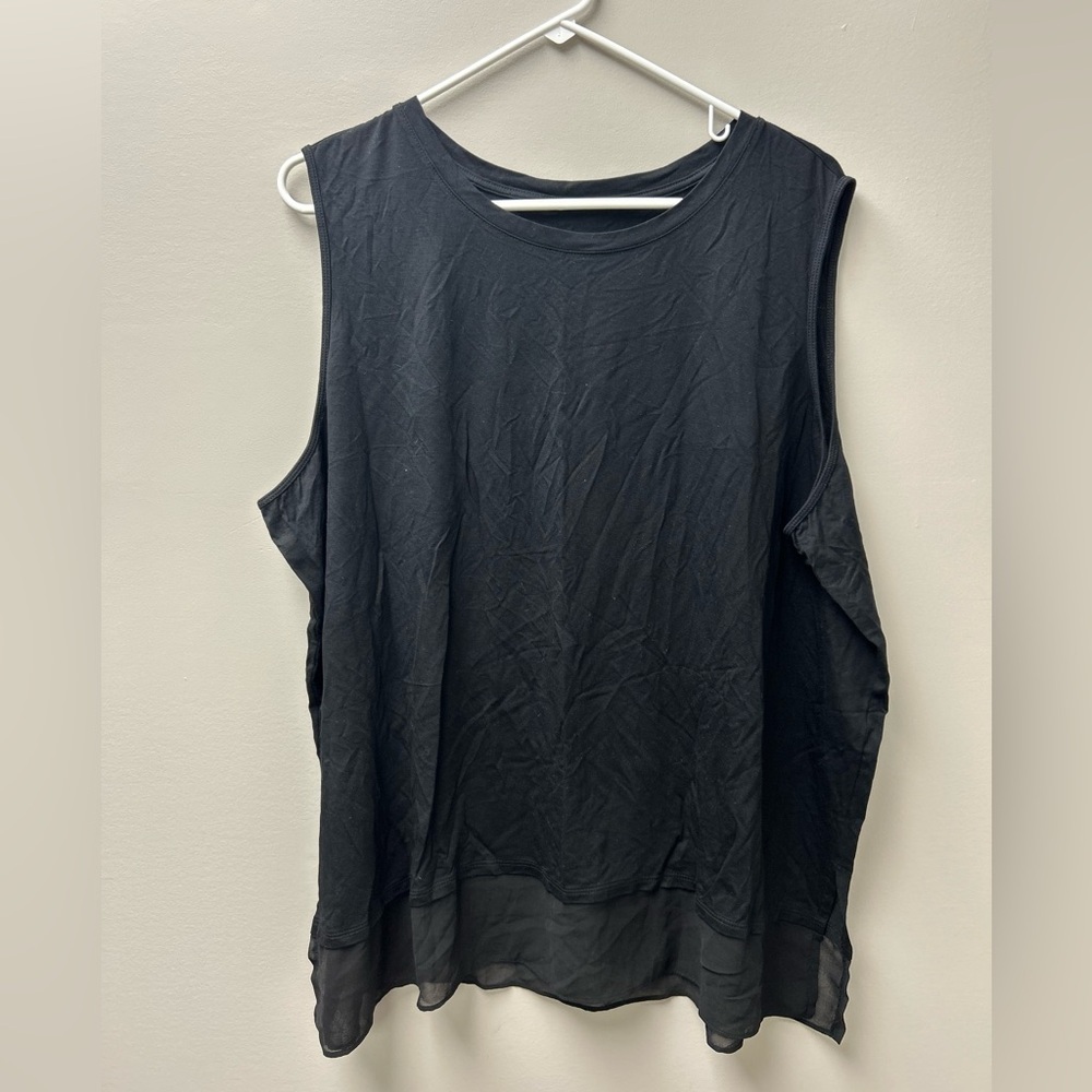 Women’s Black Lightweight Tank Top